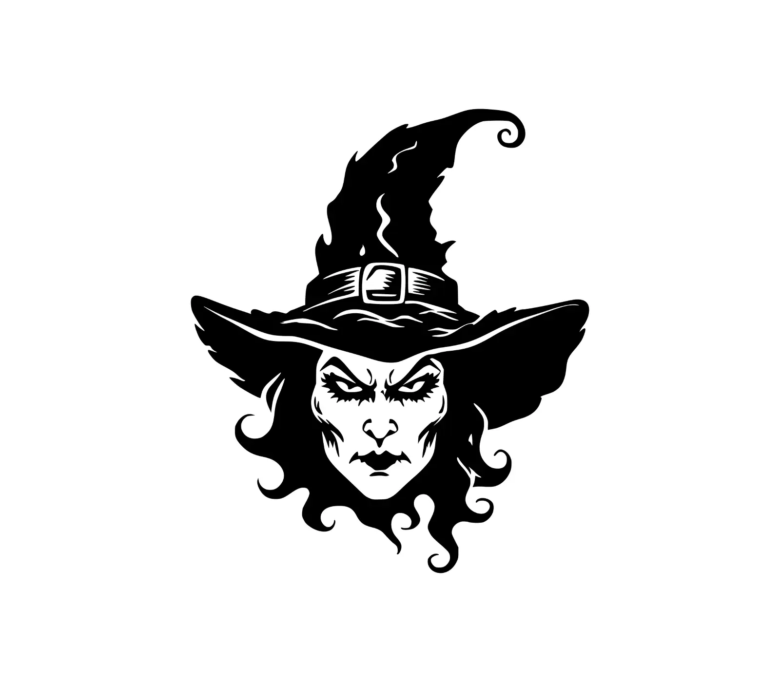 Witch SVG | Halloween Vector Art for Witchy Crafts