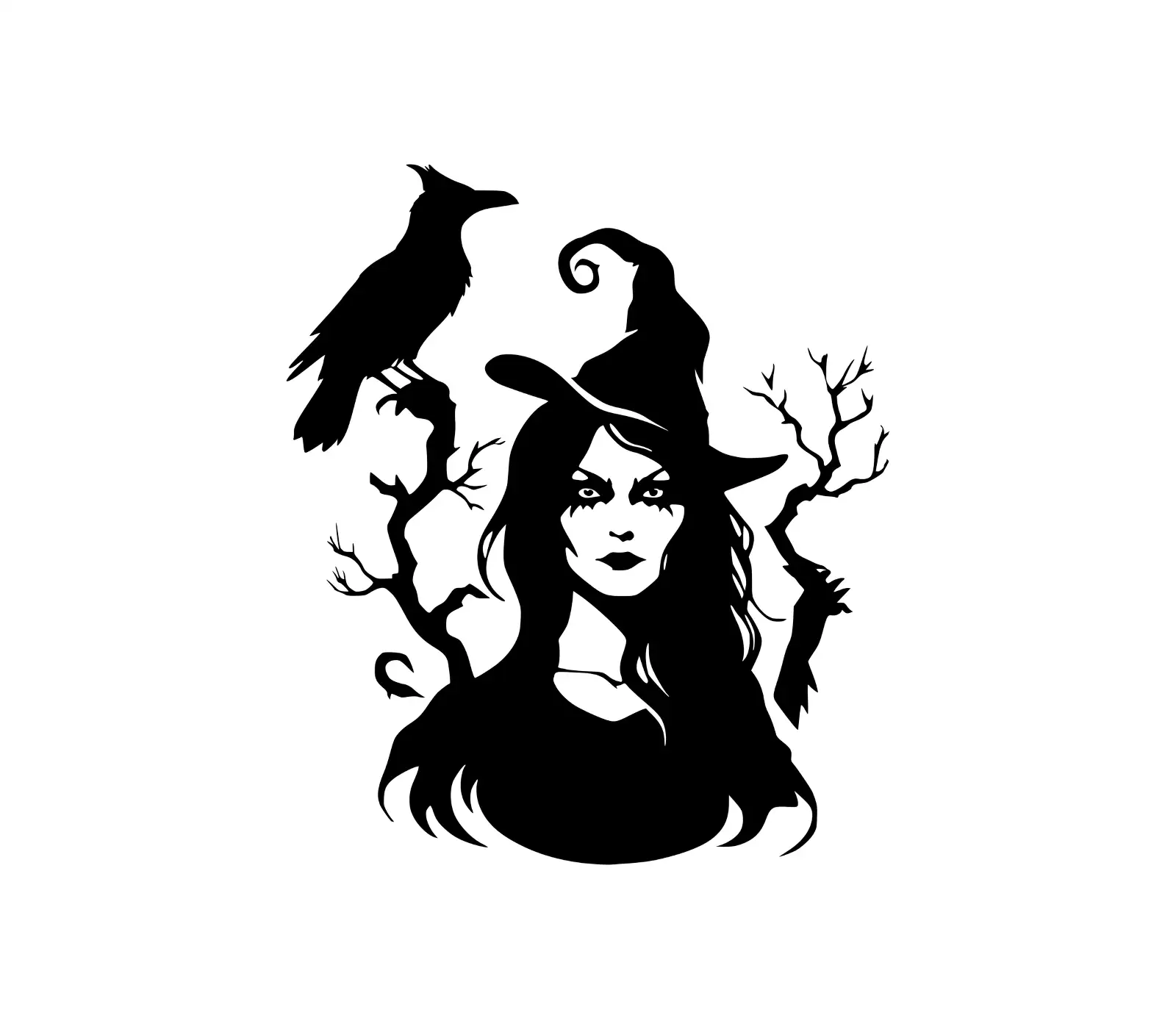 Witch SVG: Enchanting Halloween Vector Art | Witchy SVG