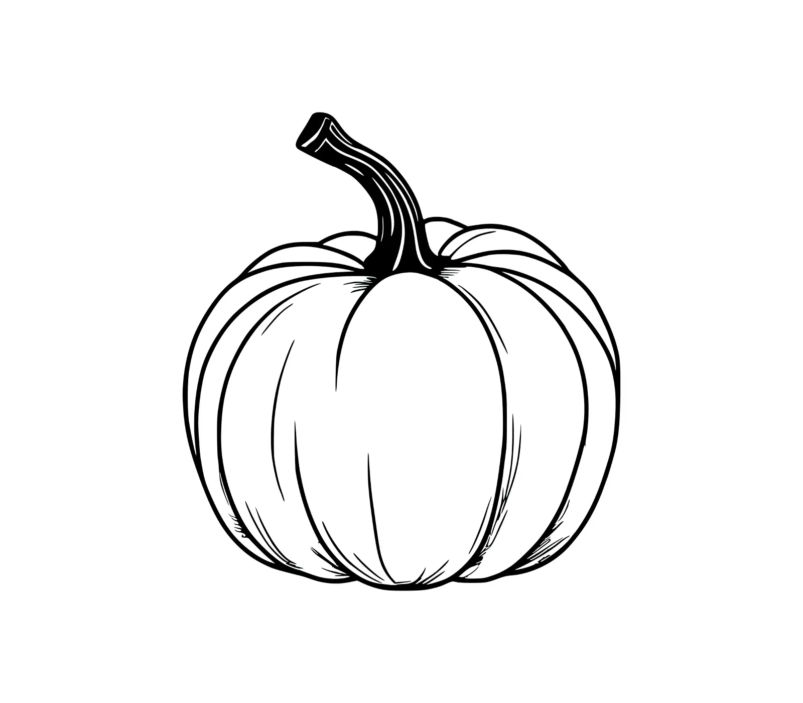 Free Pumpkin SVG: Elegant Halloween Design | Download