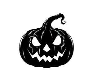 Download Spooky Halloween Pumpkin Face SVG | Free Pumpkin SVG for Crafts and Decorations