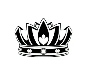 Download Majestic Crown SVG: Royal Insignia for Princess, King & Queen | Vector Design for Regal Emblems