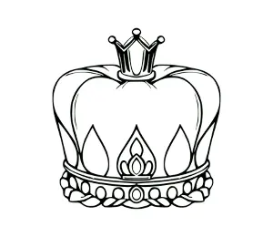 Download Majestic Crown SVG: Royal Insignia Vector for King, Queen & Princess Designs | Crown Royal Inspired Digital Art