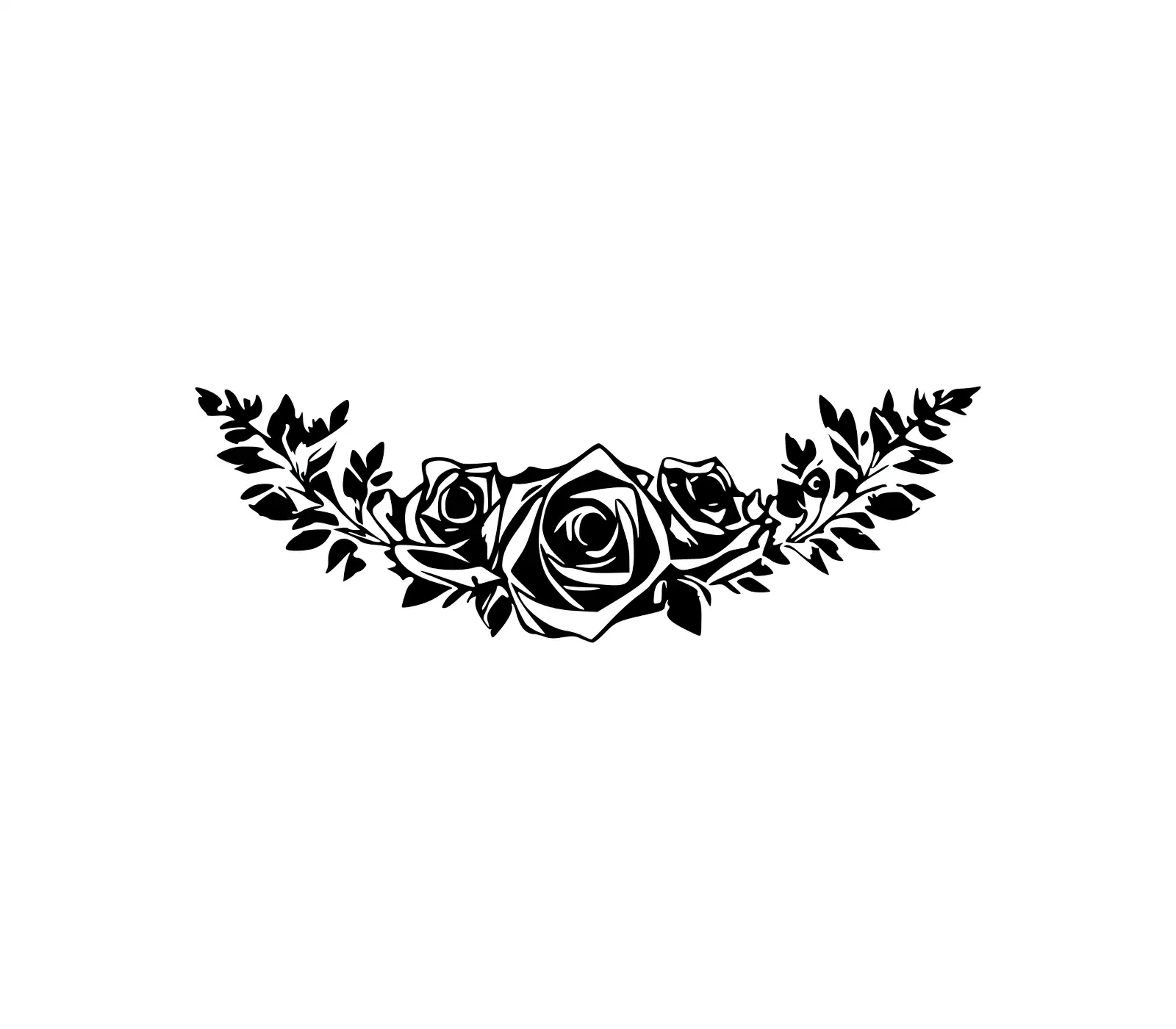 Elegant Rose SVG for Cricut | Free Silhouette Design