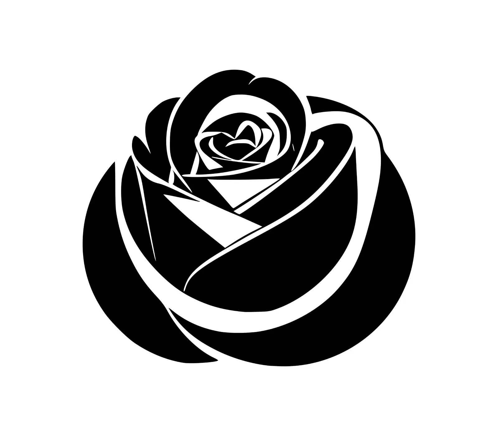 Rose SVG Free: Elegant Silhouette for Cricut & Crafts