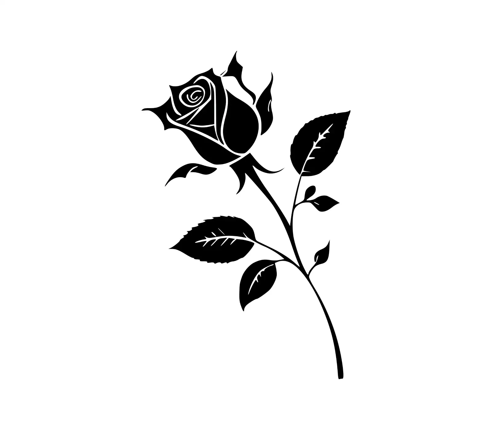 Elegant Rose SVG for Cricut & Silhouette | Free Download