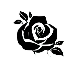 Download Rose SVG Free: Elegant Silhouette Design for Cricut and Crafting Projects