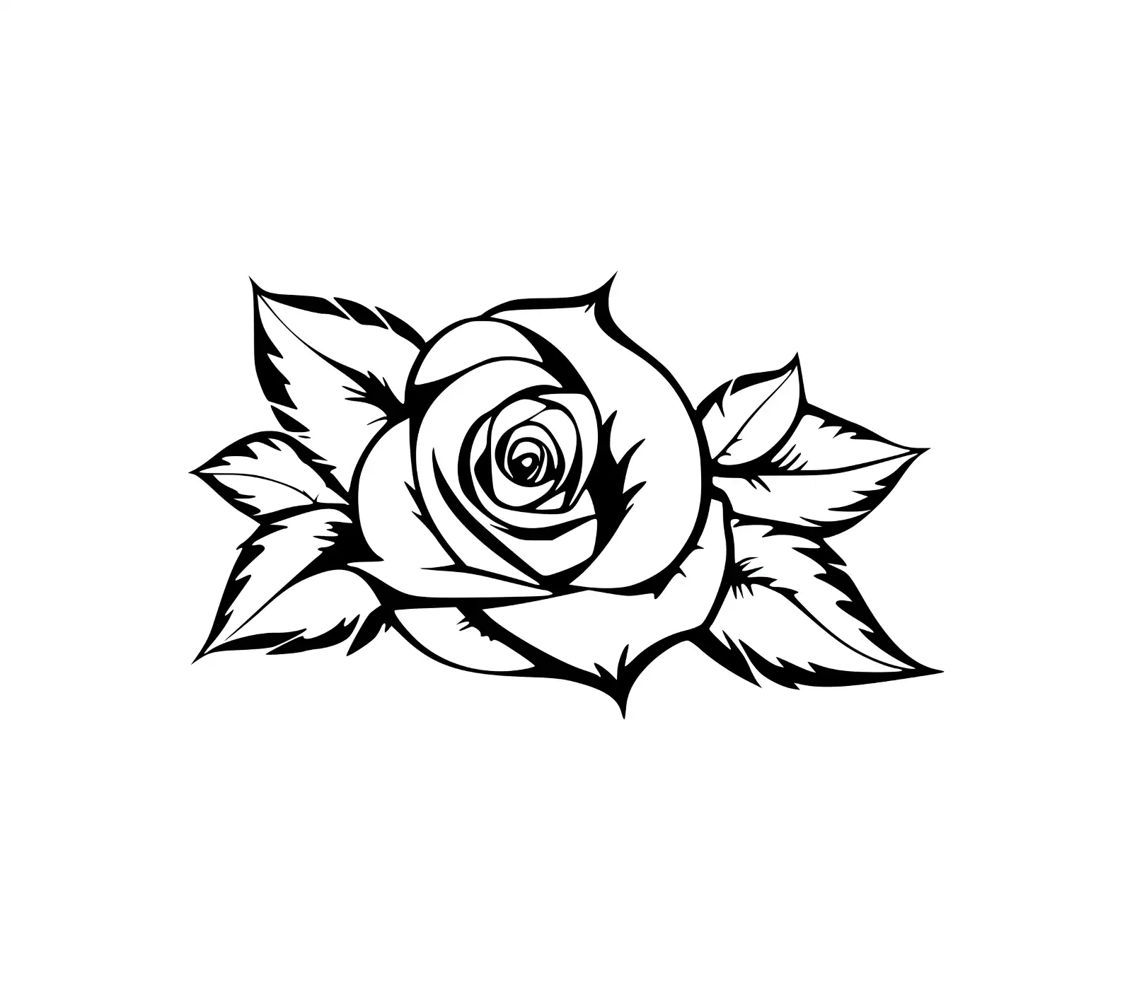 Rose SVG Free: Elegant Silhouette for Cricut Projects