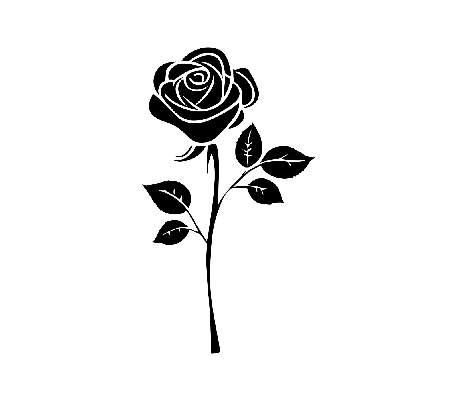 Elegant Rose SVG for Cricut & Silhouette | Free Download