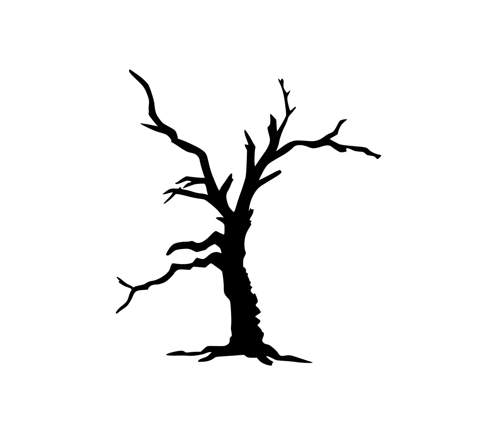 Haunting Bare Tree SVG | Dreaming Tree Silhouette