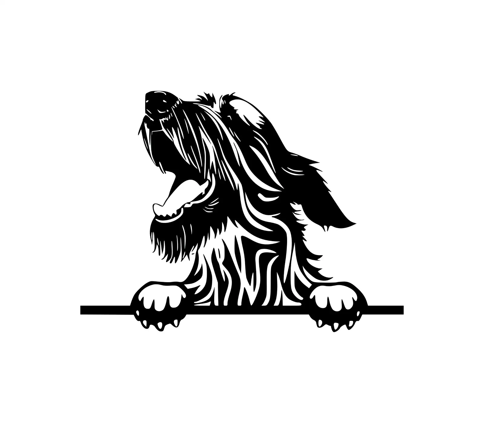 Irish Wolfhound SVG | Dog Silhouette Digital Download