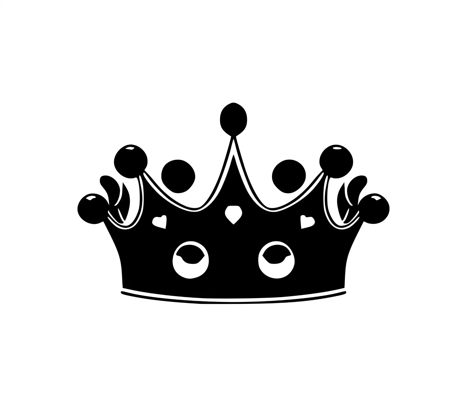 Crown SVG: Royal Insignia for Princess, King & Queen Designs