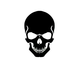 Download Menacing Skull SVG: Free Punisher-Style Design for Pirate & Crossbones Art Projects