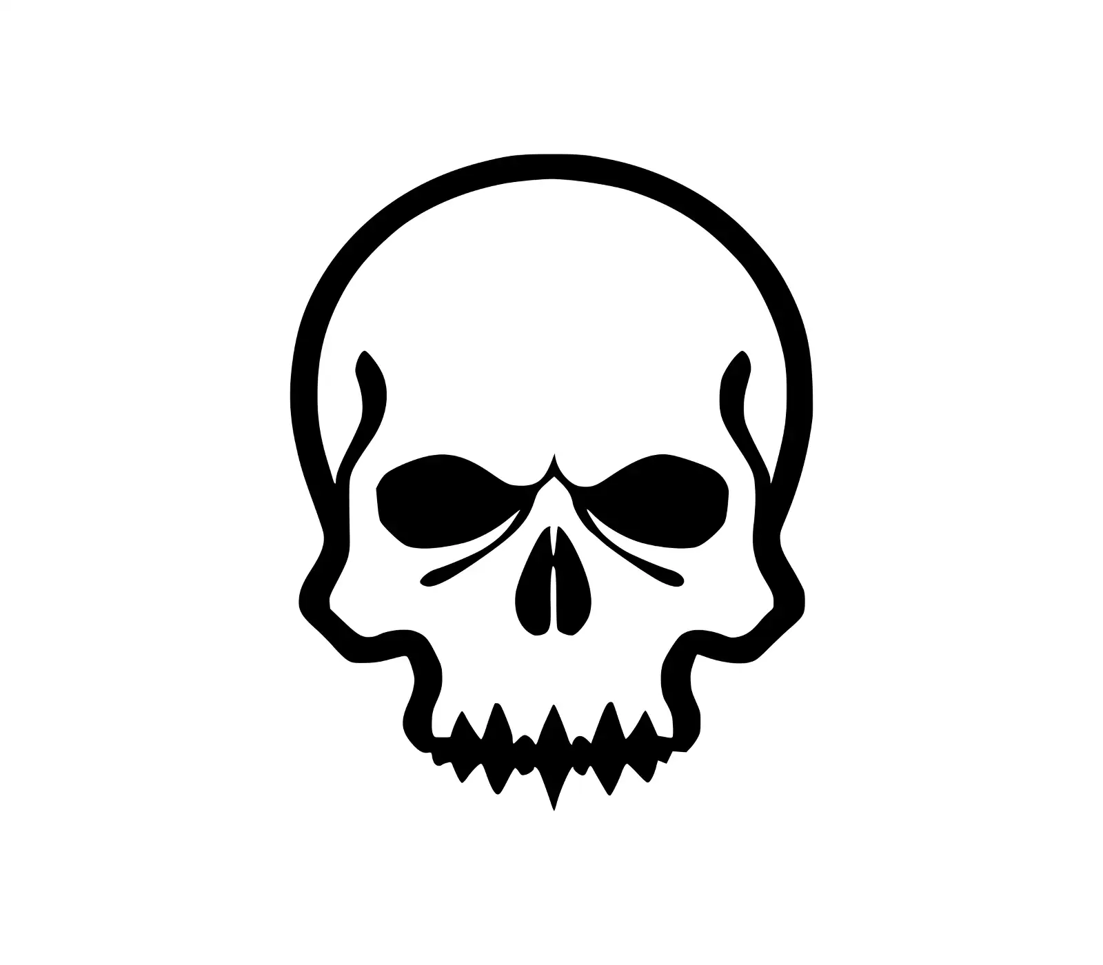 Free Skull SVG: Pirate, Punisher & Crossbones Art