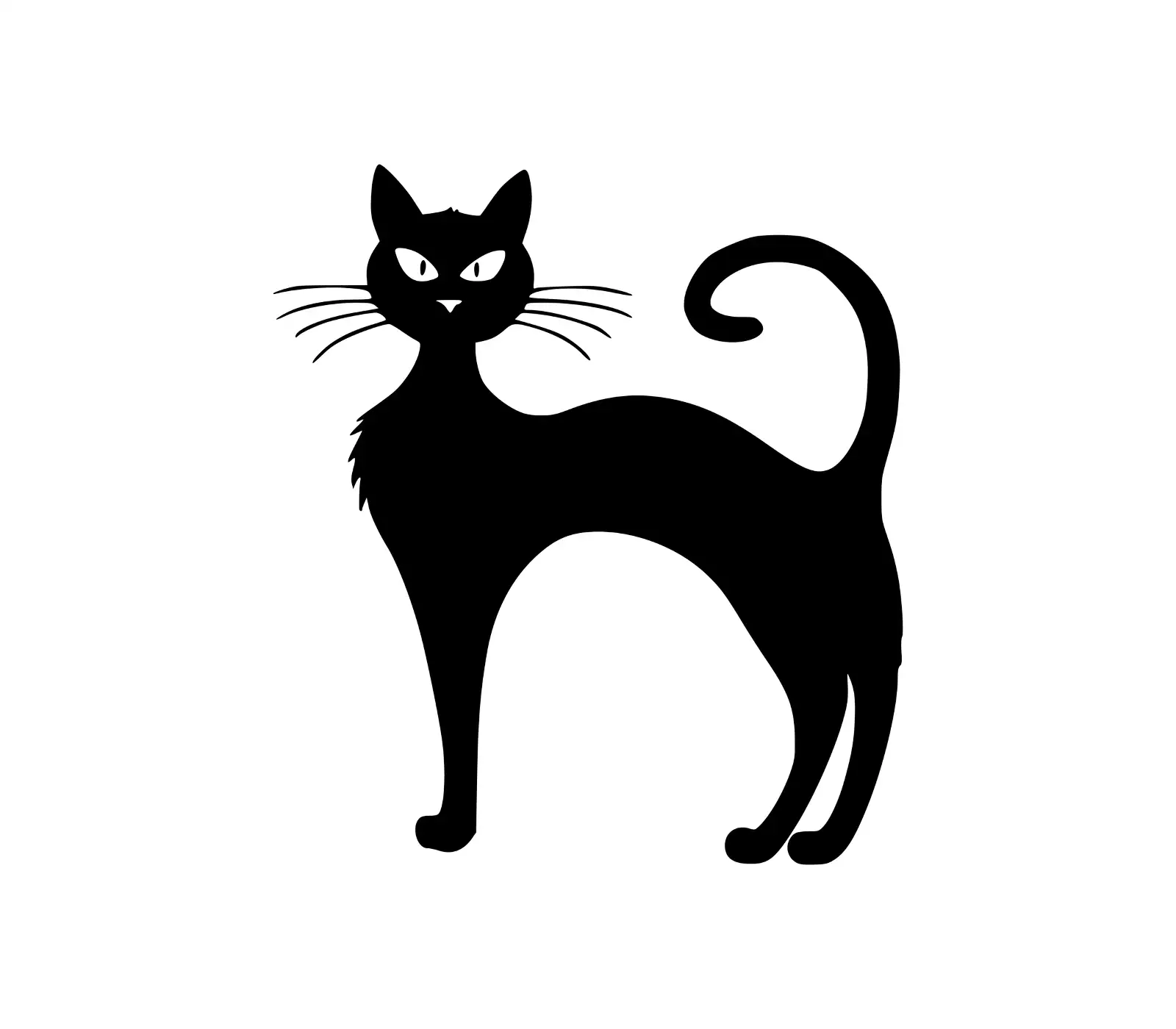 Versatile Black Cat SVG for Halloween & Cat Lovers