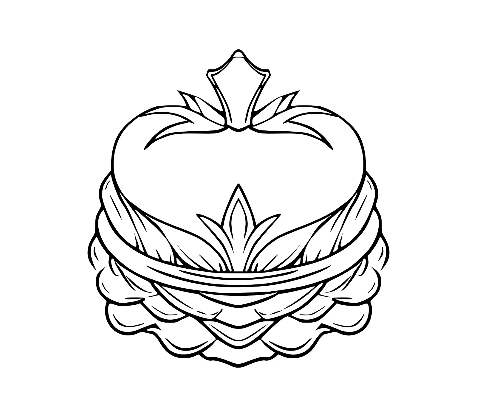 Crown SVG: Royal Insignia for Princess, King & Queen