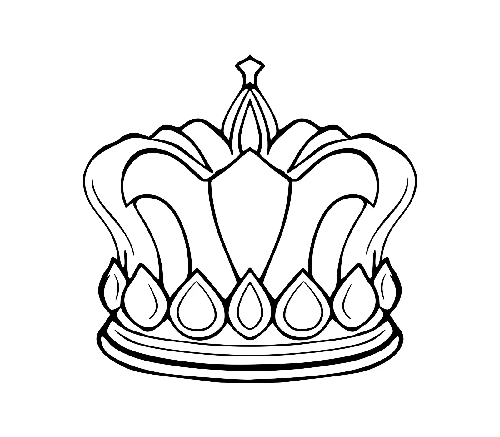 Crown SVG: Princess, King & Queen Vector Design