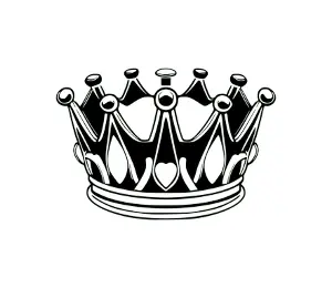 Download Majestic Crown SVG: Versatile Royal Design for Princess, King, and Queen Projects | Vector Graphics for Crafting