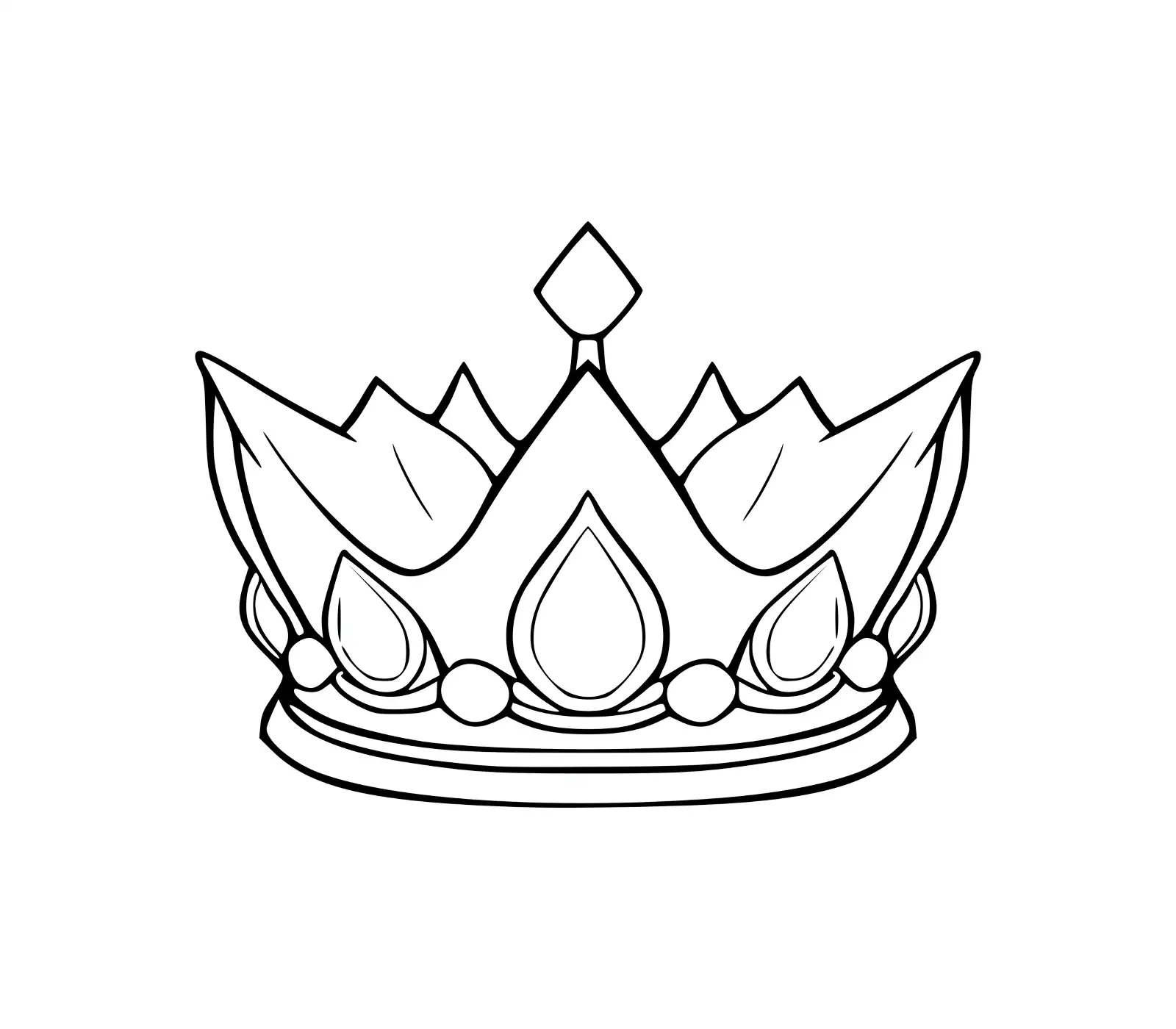 Crown SVG: Regal Design for Princess, Queen & King Projects