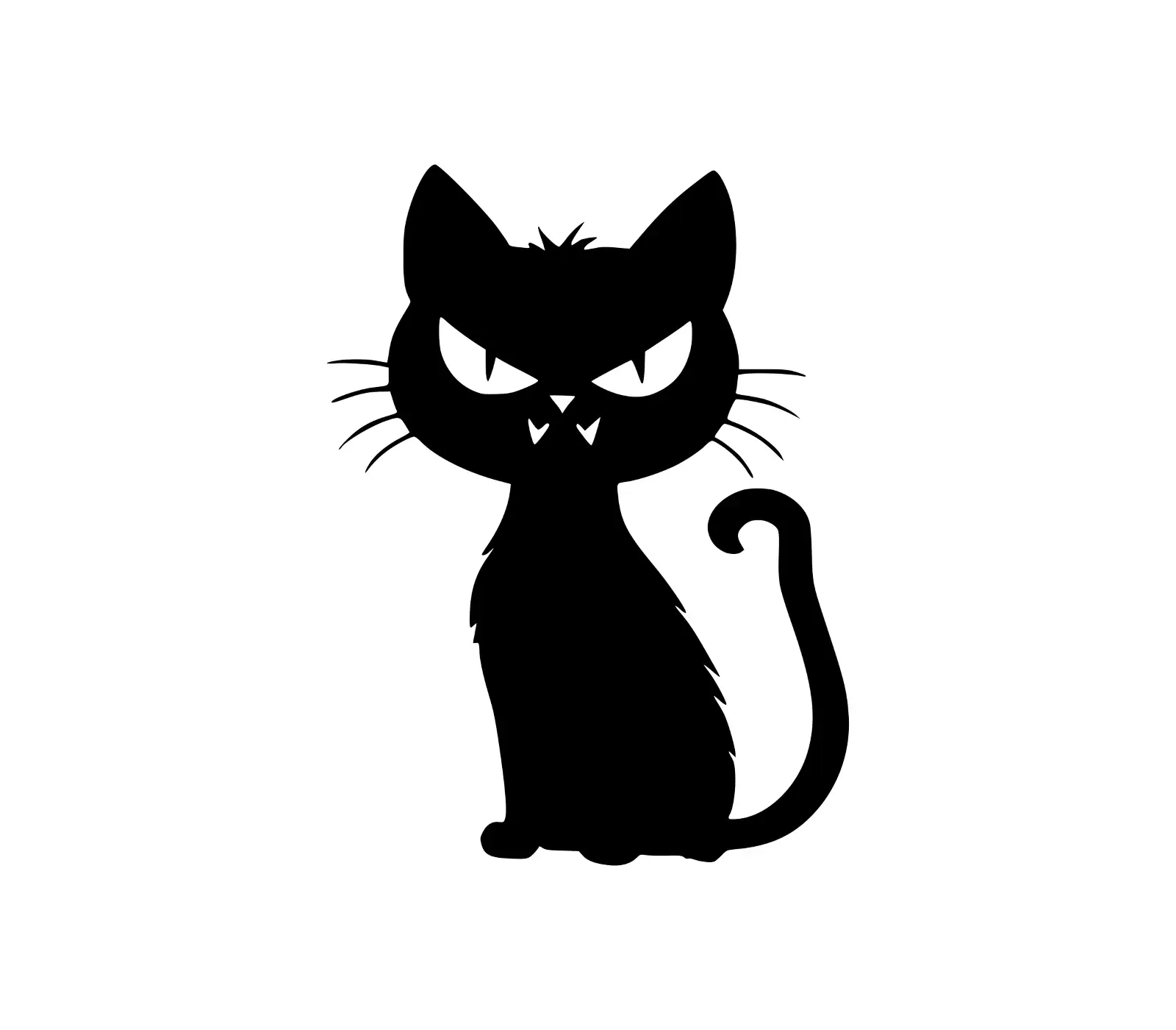 Sassy Black Cat SVG | Halloween & Cat Mom Designs