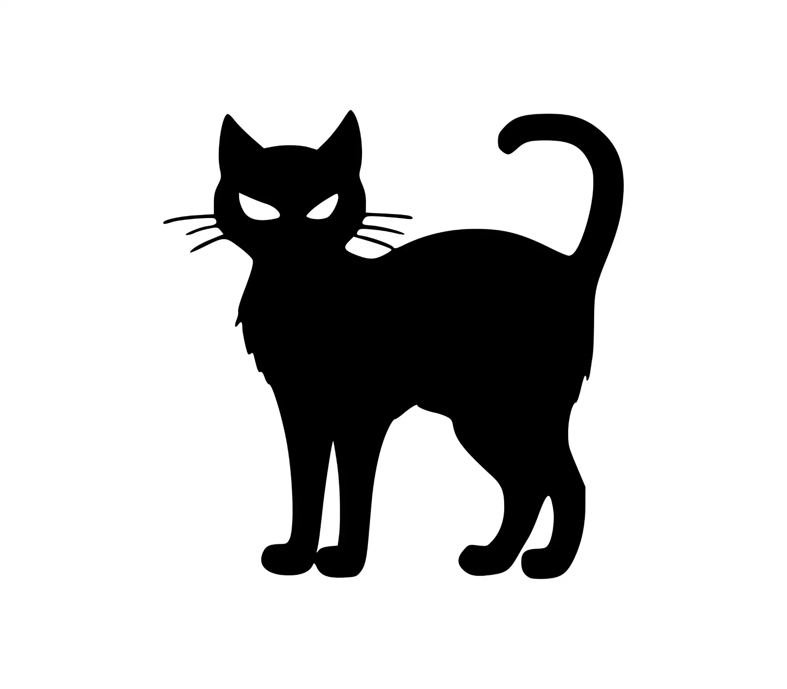 Black Cat SVG: Halloween, Cat Mom & Craft Projects