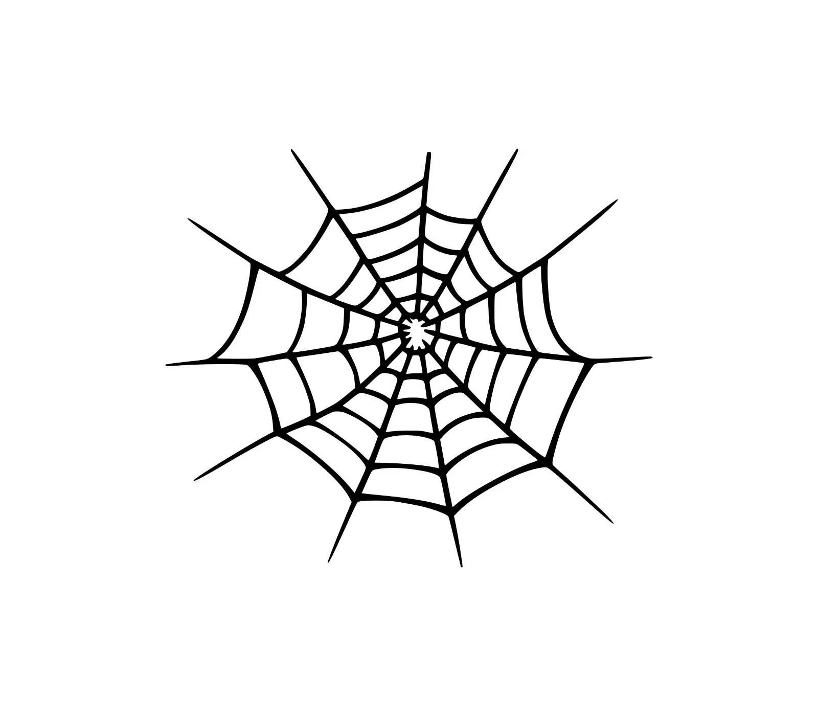 Spider Web SVG | Halloween Spider Design | Vector Art