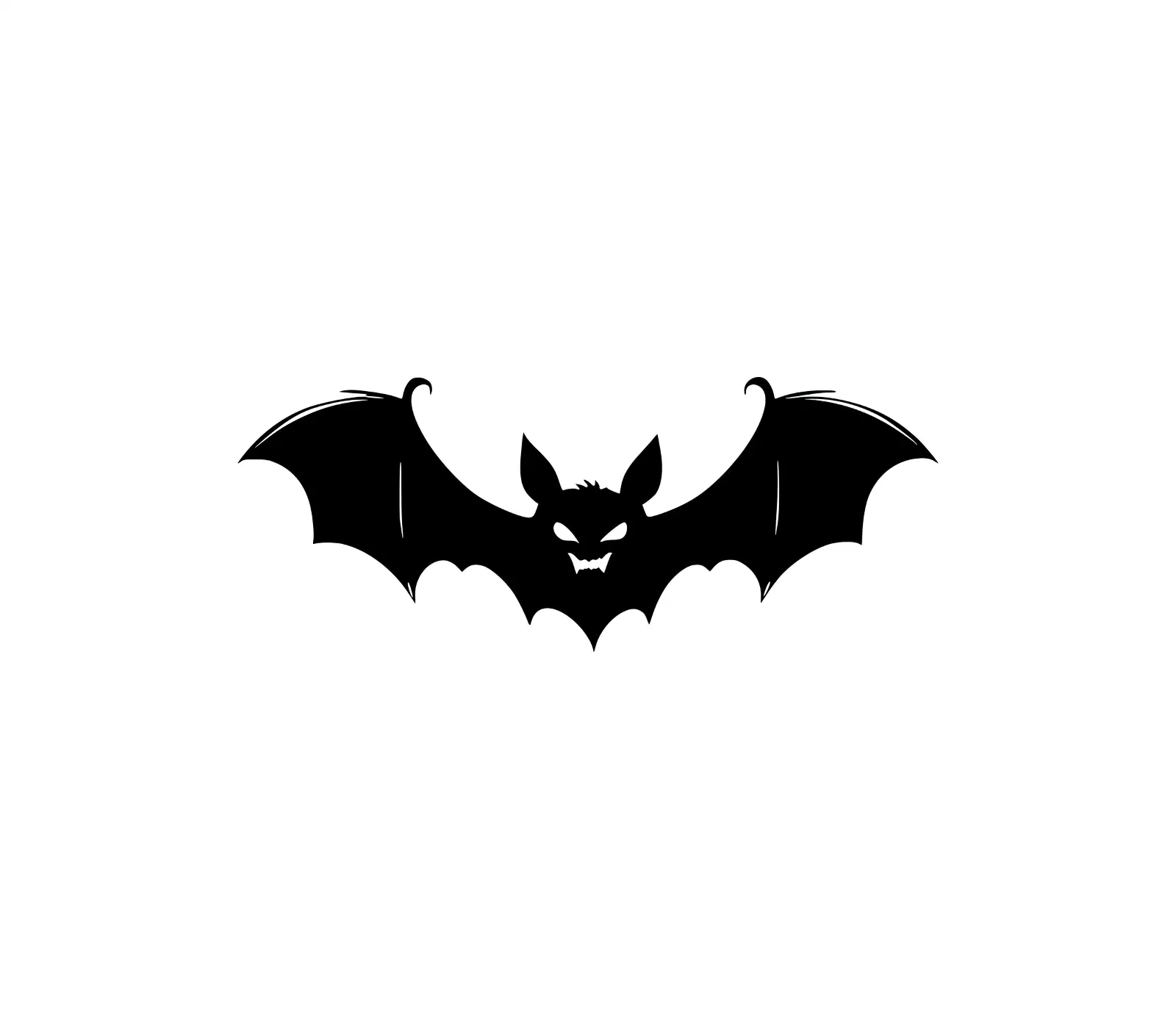 Bat SVG for Halloween: Cricut & Silhouette Compatible