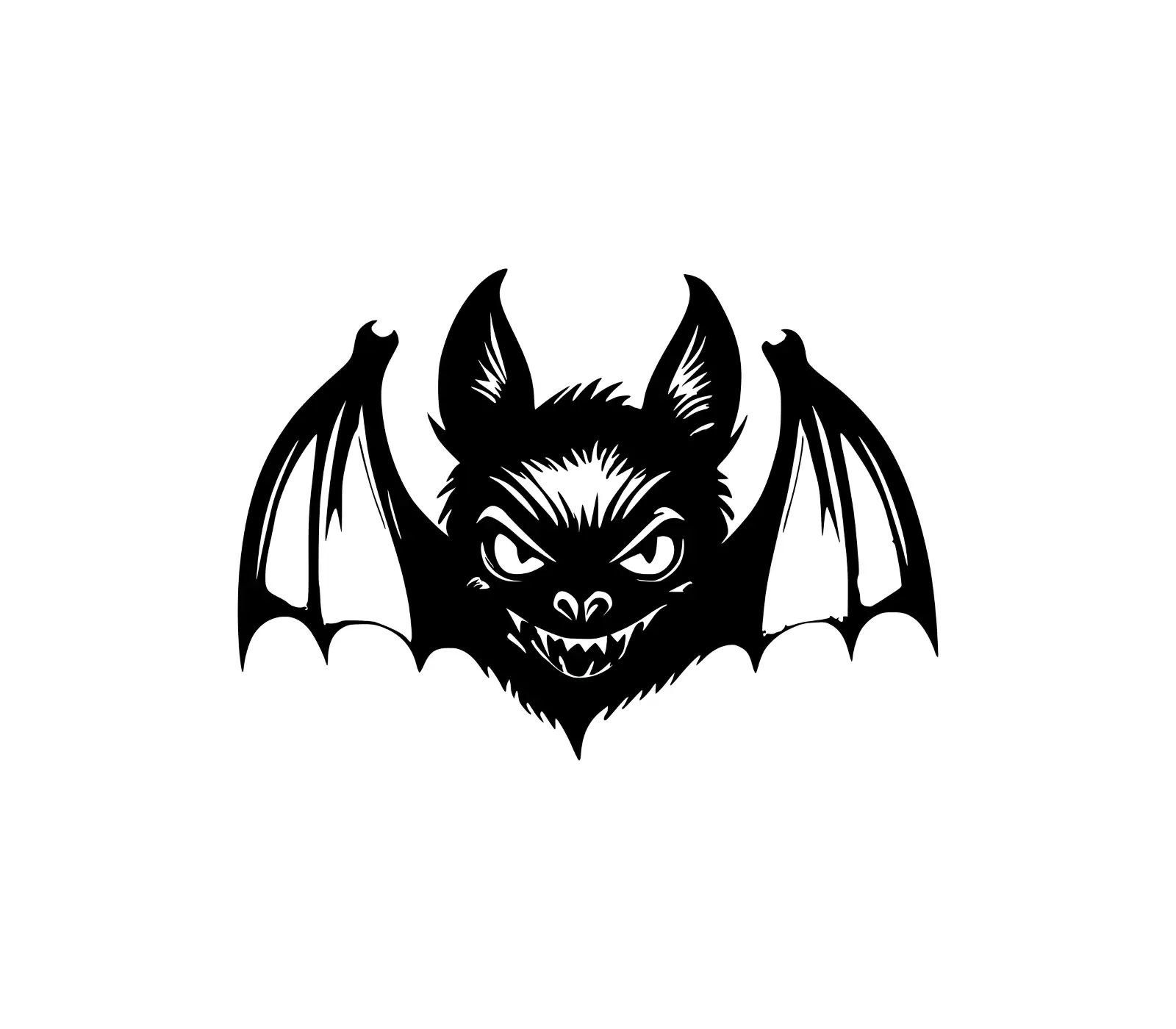 Spooky Bat SVG | Halloween Silhouette for Cricut & DIY