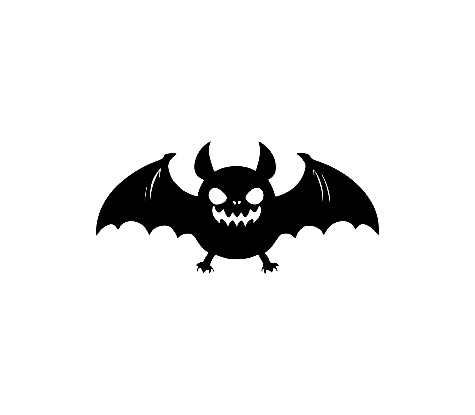 Cute Bat SVG for Halloween: Cricut & Silhouette Design