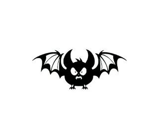 Download Adorable Spooky Bat SVG: Perfect for Halloween Crafts, Cricut & Silhouette Projects