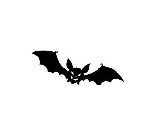 Download Spooky Halloween Bat SVG: Versatile Silhouette for Cricut, Silhouette & DIY Crafts