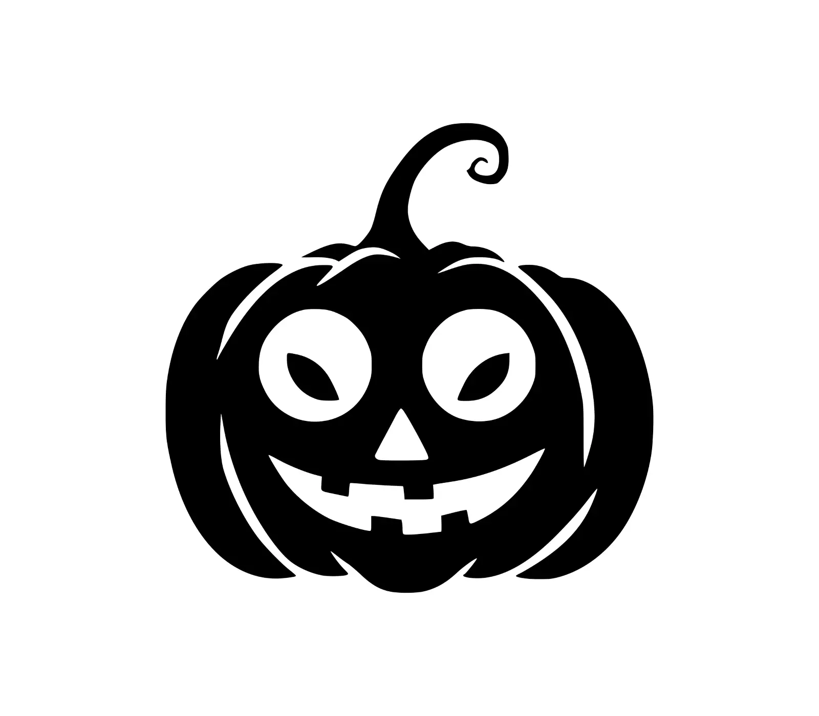 Free Pumpkin SVG: Halloween Jack-o'-Lantern Face