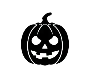 Download Pumpkin SVG Free: Spooky Jack-o'-Lantern Halloween Pumpkin Face SVG | Cute & Creepy Digital Download
