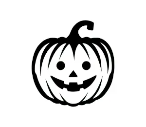 Download Pumpkin SVG Free: Classic Halloween Jack-o-Lantern Face | Cute Pumpkin Design for DIY Crafts